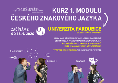 Prezenční kurzy na univerzitě v Pardubicích